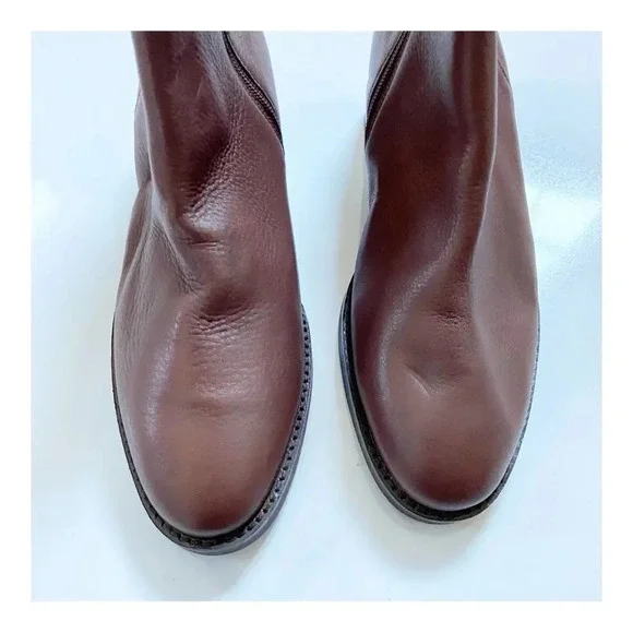 NEW Cole Haan River Waterproof Pebbled Leather Booties size 10 - Picture 4 of 13